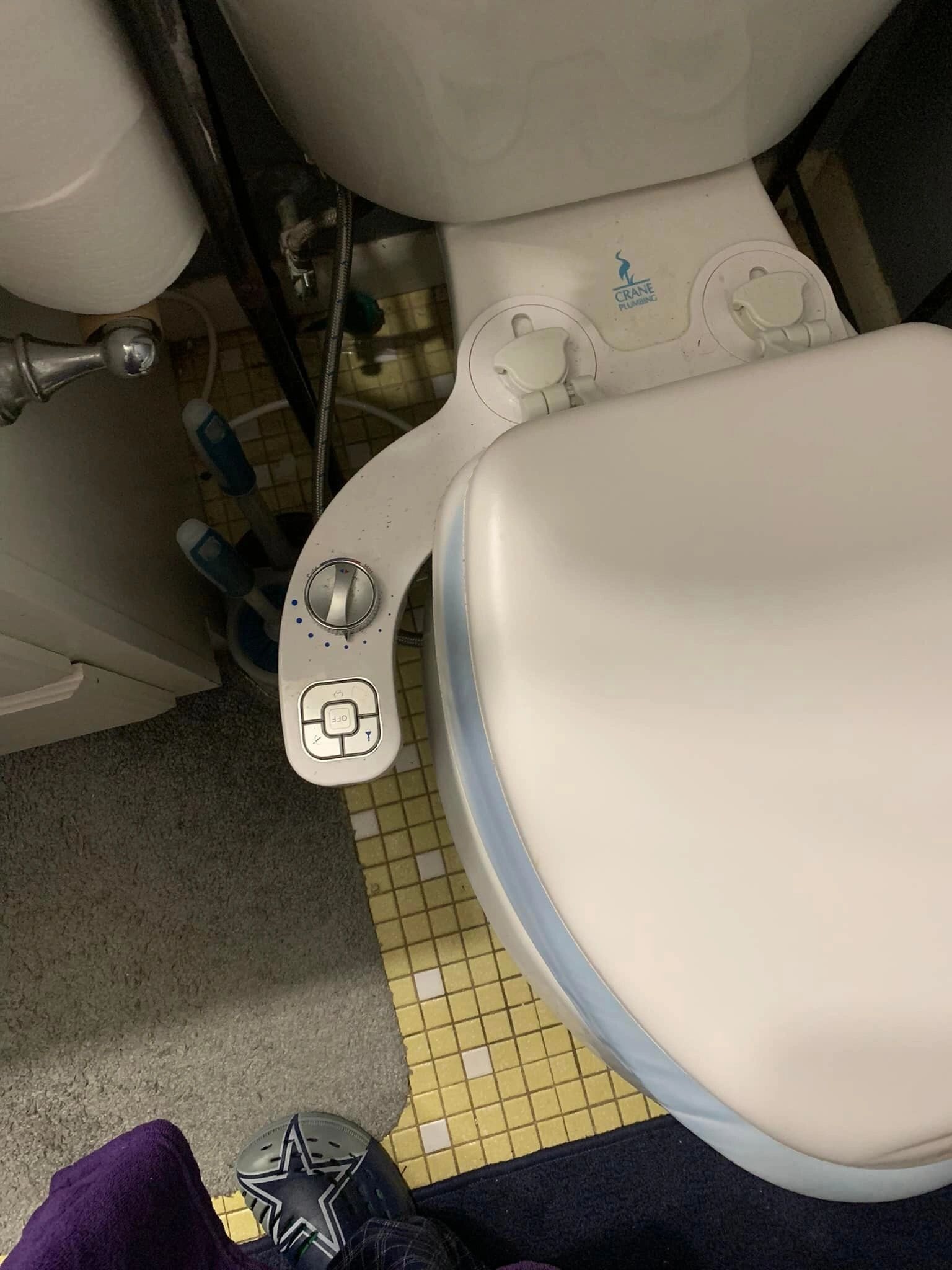 Hopkins Handyman Services — Bidet fixture installation