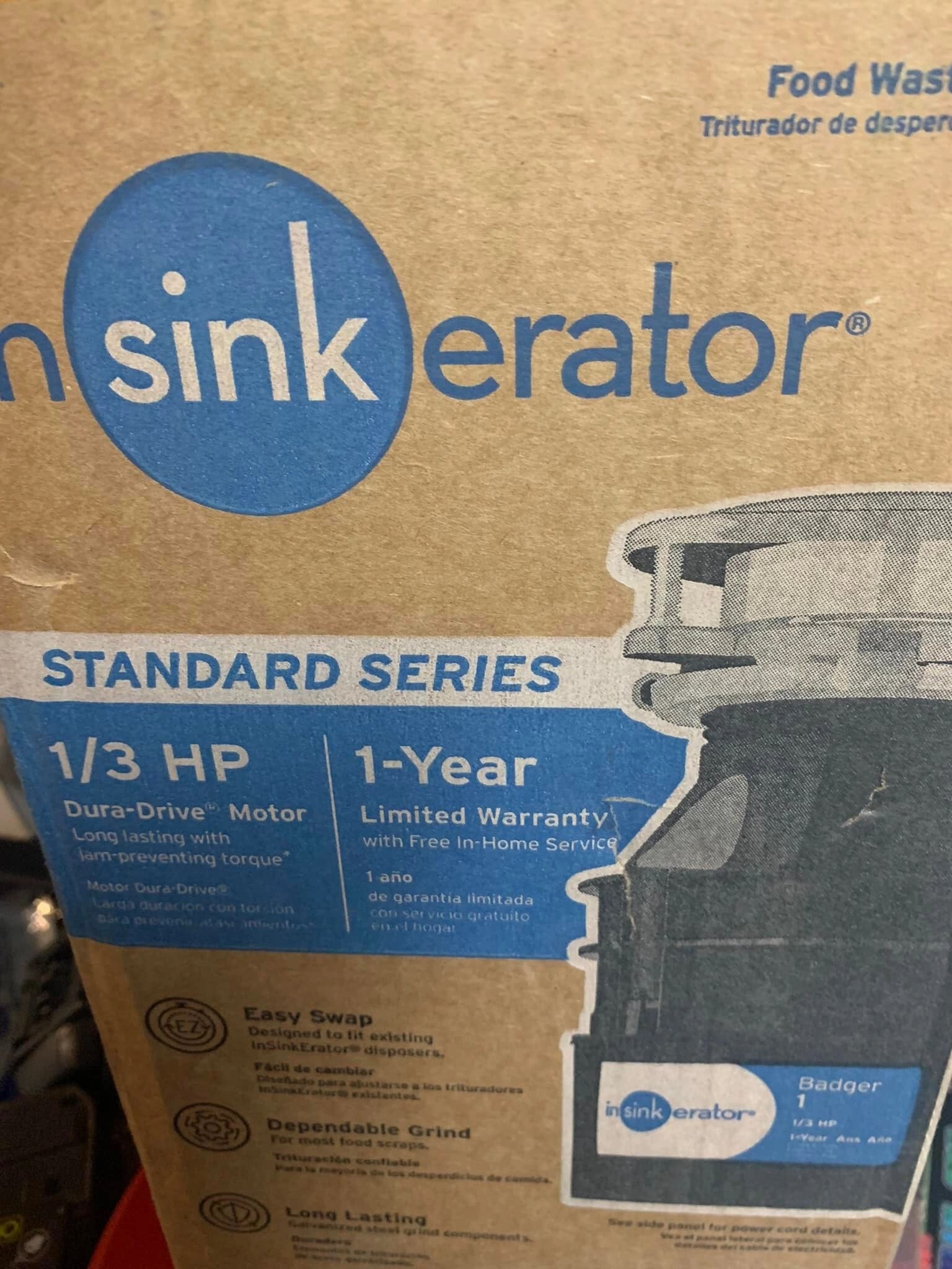 Hopkins Handyman Services — Garbage disposal installation