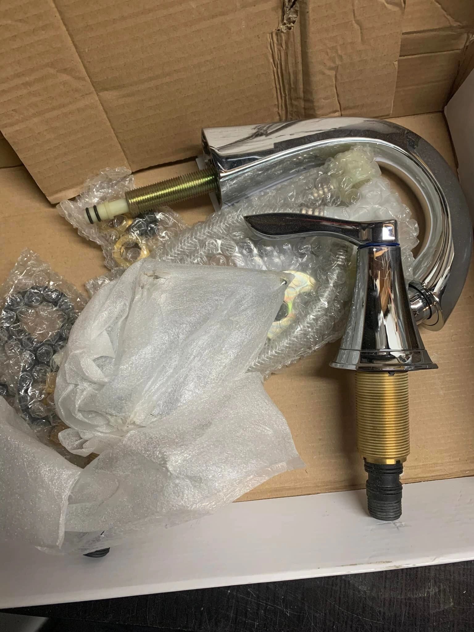 Hopkins Handyman Services — Bathroom faucet installation