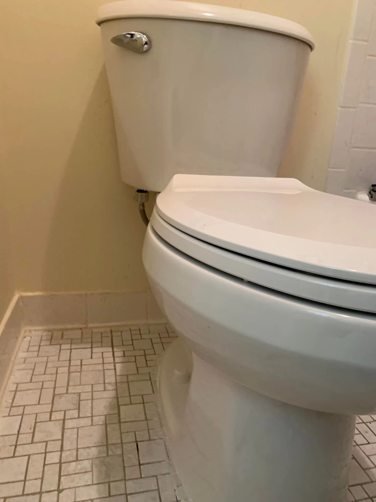 Hopkins Handyman Services — Bathroom tile floor project